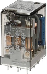 Przekaźnik wtykowy Finder 55.13.8.230.0000 55.13.8.230.0000, monostabilny, 1 cewka, 250 V/AC, 10 A, 1 szt.