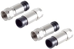 ZESTAW złączy BASIC S, 2x złącza kompresyjne F Shiverpeaks BS15-300114   Średnica kabla: 7 mm 2 szt.