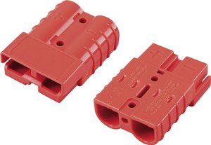 TRU COMPONENTS  1229369 Złącza baterii wysokiego napięcia 50 A, pomarańczowe  Zawartość: 1 szt.