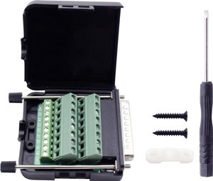 Zestaw listew męskich D-Sub TRU COMPONENTS T1904C102, rzędy: 2, styki: 25, 1 szt.