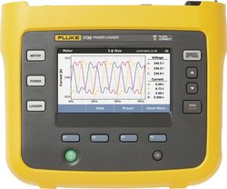 Analizator sieci Fluke 1738/EUS, 3-fazowy, z funkcją rejestratora, zaw. cegi