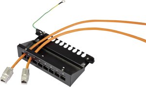 8-portowy renkforce Patchbox bez wyposażenia 25,4 cm (10'') Patchbox Renkforce RF-3566920, 8 Portów, 1 U