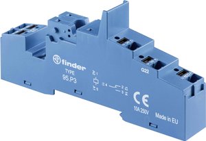 Gniazdo przekaźnika Finder 95.P3 95.P3, 1 szt.