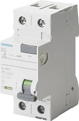 Wyłącznik różnicowoprądowy Siemens 5SV3312-6KL 2 styki 25 A 0.03 A 230 V