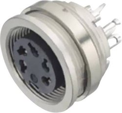 Złącze okrągłe Binder 680-09-0308-00-03, 7A, 3 pin
