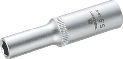 Końcówka klucza nasadowego 6,3 mm (1/4'') TOOLCRAFT 816094 Rozwartość klucza 5.5 mm