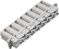 Listwa złączy Typ H15F DIN 41612 typ H15F zd Faston Ag/Ni ept, 114-40060, 1 szt.