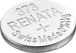 Bateria guzikowa, srebrowo-tlenkowa Renata 373 Bateria guzikowa Renata 373, 1,55 V, 29 mAh
