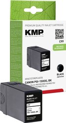 KMP Tusz Zamiennik Canon PGI-1500BK XL Czarny  atrament KMP C99 1564,0001, 1 szt.