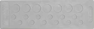 PŁYTA z przepustami kablowymi KEL-DP 24 Icotek, KEL-DP 24/17, 43514, (D x S) 142 mm x 44 mm, szary, 1 szt.