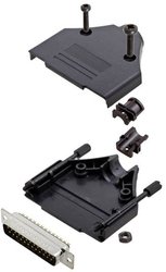 Zestaw listew męskich D-Sub TRU COMPONENTS TCDTPKP25DMPK 7709576, rzędy: 2, styki: 25, 180 °, 1 szt.