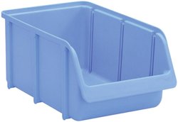 Skrzynka magazynowa Hünersdorff 4 674300  (S x W x G) 207 x 155 x 332 mm niebieski 1 szt.