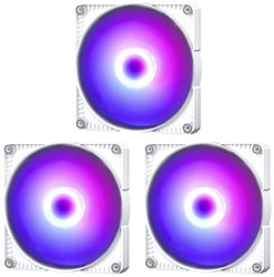 Phanteks PHANTEKS SK PWM D-RGB Lüfter, 3er Pack - 140mm, weiß Wentylator do obudowy PC biały (S x W x G) 140 x 140 x 25 mm