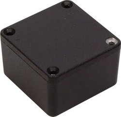 Obudowa uniwersalna Hammond Electronics 1590MMBK, (D x S x W) 50 x 50 x 31 mm, aluminium, 1 szt.