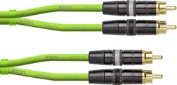 Kabel połączeniowy Cordial CEON DJ RCA 1.5 G [1x złącze męskie RCA/cinch - 1x złącze męskie RCA/cinch] 1.50 m