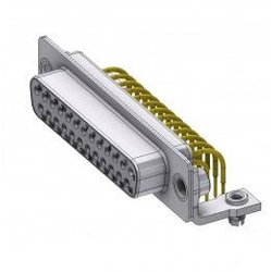 Złącze żeńskie D-Sub Deltron Connectors DTS25 SYC/2 M47UN, rzędy: 2, styki: 25, 90 °, 1 szt.