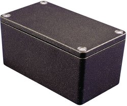 Obudowa uniwersalna Hammond Electronics, aluminium, czarny, (D x S x W) 159 x 159 x 100.5 mm, 1 szt.
