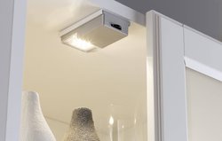 Oświetlenie szafkowe LED z kółkiem Paulmann SnapLED 70498 LED LED wbudowany na stałe 0.33 W srebrny 25 lm