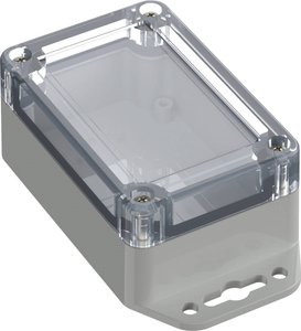 Obudowa kołnierza TRU COMPONENTS TC-10860436, (D x S x W) 90 x 60 x 39.90 mm, ABS-PC, 1 szt.