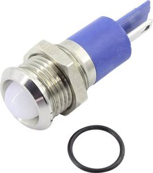 Lampka sygnalizacyjna LED TRU COMPONENTS TC-92106c40 1605980, 350 mcd, 24 V DC/AC, 12 mm