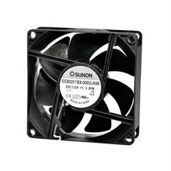 Wentylator osiowy Sunon EE80251S31000U999, 12 V/DC, 56.05 m³/h, (D x S x W) 80 x 80 x 25 mm