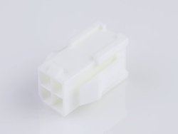 Obudowa złącza pin żeńskiego na kabel Molex MOL Power & Signal Sol. 39012046, piny: 4, 13 A, 1 szt.