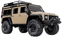 Traxxas Landrover Defender  Szczotkowy 1:10 Model samochodu RC Elektryczny Crawler Napęd na wszystkie koła RtR 2,4 GHz