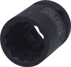 Nasadka udarowa 1/2&quot, 12-kątna, krótka, 19mm Nasadka udarowa  KS Tools  515.0919  1 szt.