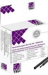 Rurka termokurczliwa z klejem TRU COMPONENTS T1807CA006G, 3:1, od 9.50 mm do 3.10 mm, 10 szt.