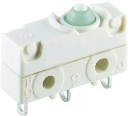 Mikroprzełącznik 1045.5102-00 250 V/AC 10 A 1 x wł/(wł) Marquardt IP67 chwilowy 1 szt.