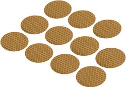 Punkty klejące TOOLCRAFT RTS 1564056 RTS40-YL (Ø) 40 mm  11 szt.