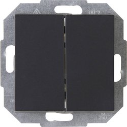 Przełącznik seryjny Płytka przycisku Kopp ATHENIS 587515081, antracytowy