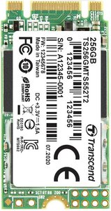 Dysk wewnętrzny SSD M.2 SATA 256 GB Transcend MTS552T2 SATA 6 Gb/s Przemysłowy