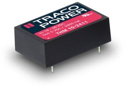 Przetwornica DC/DC, do PCB TracoPower THM 10 THM 10-4821, 10 W, 5 V/DC, 1 A, 1 szt.