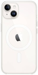 Apple Clear Case MagSafe Case Apple iPhone 14 przeźroczysty Ładowarka indukcyjna, Odporny na wstrząsy
