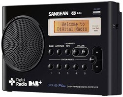 Radio przenośne Sangean DPR-69+ DAB+, UKW funkcja ładowania akumulatora czarny
