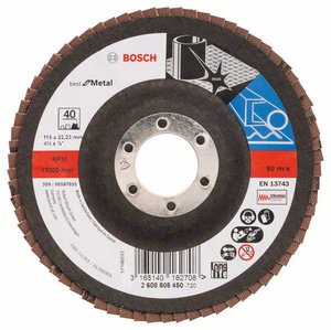 Lamelkowa tarcza szlifierska Bosch Accessories 2608605450