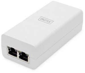 Digitus DN-95132 Injektor PoE  IEEE 802.3af (12.95 W), IEEE 802.3at (25.5 W), IEEE 802.3bt, IEEE802.3af (15.4 W), IEEE802.3at (30 W)