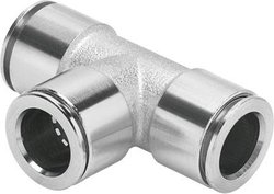 Złączka T FESTO NPQM-T-Q6-E-P10    Średnica rury: 6 mm   1 szt.