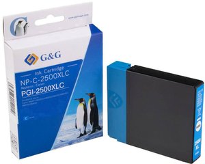 G&G Tusz Zamiennik Canon PGI-2500C XL Cyjan  atrament G&G NP-C-2500XLC 1C2500C, 1 szt.