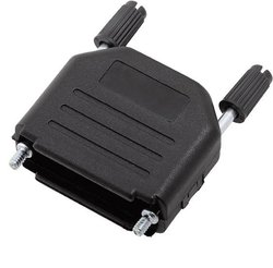 Obudowa złącza D-SUB encitech DPPK15-BK-K 6260-0101-02, tworzywo sztuczne, 180 °, 1 szt.