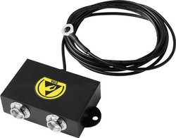 Pudełko uziemiające ESD   1.50 m BJZ C-197 2541 Przycisk 10,3 mm, pierścień 4 mm