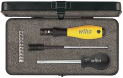 Zestaw wkrętaków dynamometrycznych TorqueVario®-S ESD Wkrętak dynamometryczny Wiha 43898 0.4 - 1 Nm