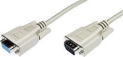 Przedłużacz VGA Digitus AK-310200-030-E, ze złączem śrubowym, 3.00 m