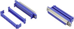 Złącze żeńskie D-Sub Connfly DS1036-25FPU2PX-YT, rzędy: 2, styki: 25, 180 °, 1 szt.