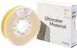 Filament do drukarek 3D ABS Ultimaker ABS - M2560 Yellow 750 - 206127, Średnica filamentu: 2.85 mm, 750 g, żółty