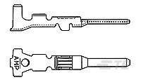 TE Connectivity TE AMP Superseal - Terminals 282404-1, 4000 szt.