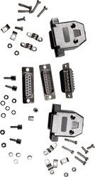 Złącze męskie D-Sub BKL Electronic 10122004, rzędy: 2, styki: 25, 180 °, 1 szt.