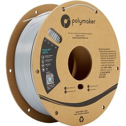 Filament do drukarek 3D PETG Polymaker PB01003, Średnica filamentu: 1.75 mm, 1000 g, szary