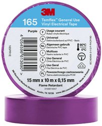 Taśma izolacyjna 3M Temflex™ 165 165PR1E Temflex™ 165 (D x S) 10 m x 15 mm 10 m 1 szt.
